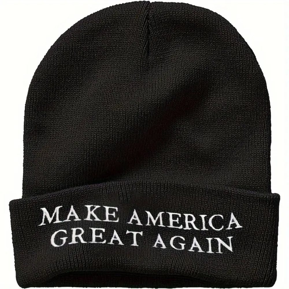“Make America Great Again” Embroidered Unisex Knit Hat!